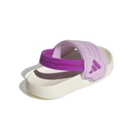 adidas Adilette Estrap 2.0 Badeschlappen Für Babys Und Kleinkinder Kinder - off white/purple burst/bliss lilac