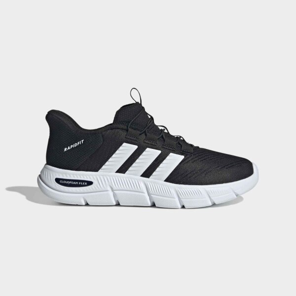 adidas Cloudfoam Flex Rapidfit Sneaker Damen - core black/white/s