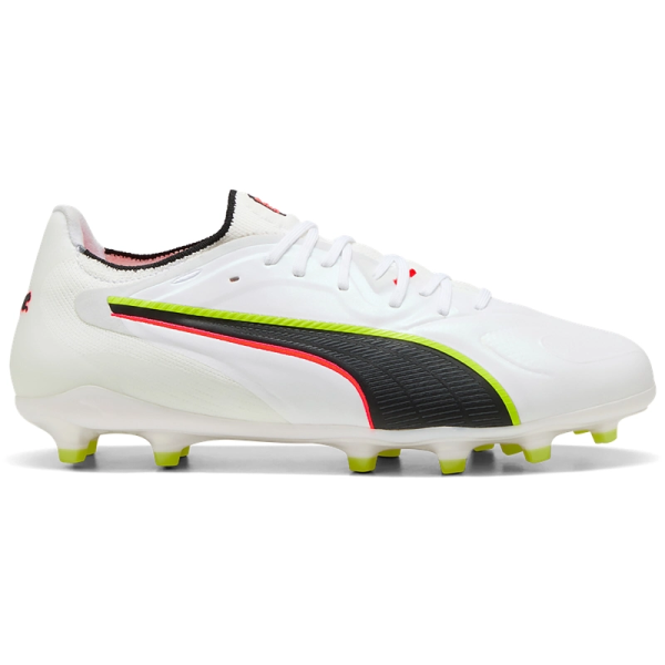 Puma King 20 Ultimate FG/AG Unleashed FG/AG Herren - weiß/schwarz/rot/gelb