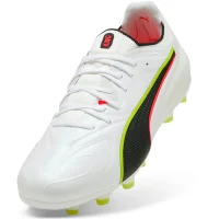 Puma King 20 Ultimate FG/AG Unleashed FG/AG Herren - weiß/schwarz/rot/gelb