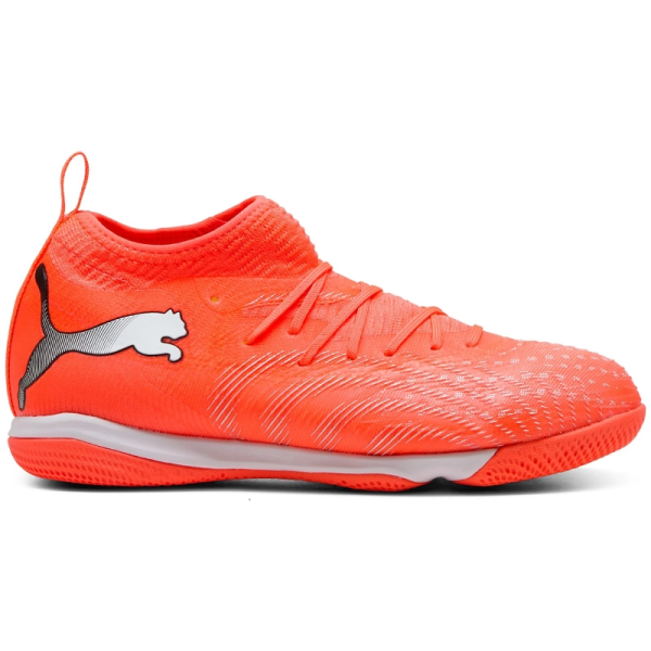 Puma Future 9 Match Mid IT+ Kinder Unleashed - rot/silber