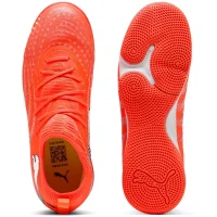 Puma Future 9 Match Mid IT+ Kinder Unleashed - rot/silber