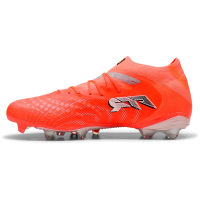 Puma Future 9 Pro FG/AG Herren Unleashed - rot/silber