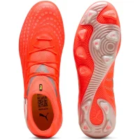 Puma Future 9 Pro FG/AG Herren Unleashed - rot/silber