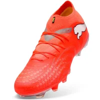 Puma Future 9 Pro FG/AG Herren Unleashed - rot/silber
