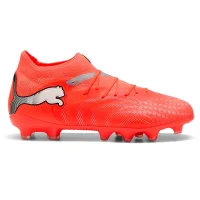 Puma Future 9 Pro FG/AG Kinder Unleashed - rot/silber