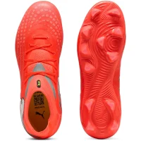 Puma Future 9 Pro FG/AG Kinder Unleashed - rot/silber