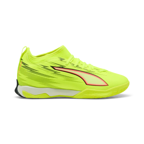 Puma Ultra 6 Match Mid+ IT Kinder Unleashed - gelb/rot/schwarz