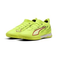 Puma Ultra 6 Match Mid+ IT Kinder Unleashed - gelb/rot/schwarz