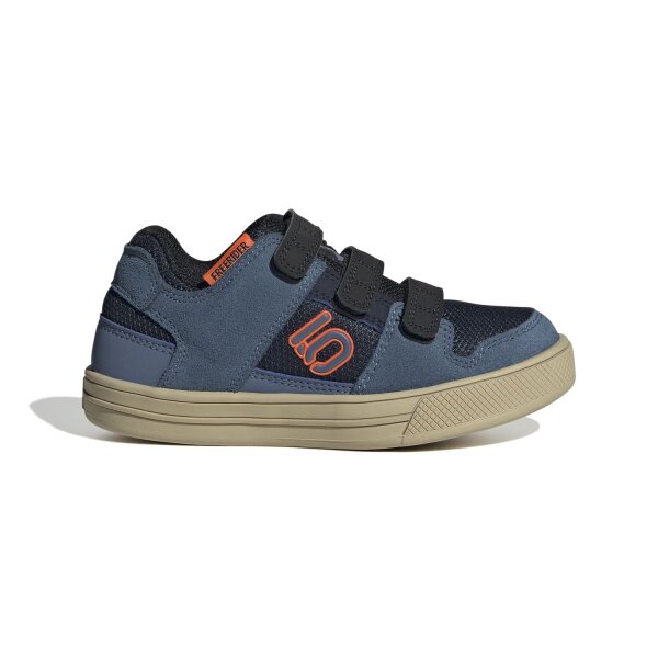 adidas Five Ten Freerider Hook-And-Loop Mountainbiking-Schuhe Kinder - legend ink/wonder steel/impact orange