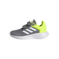adidas Tensaur Run Schuhe Kinder - grey three/white/lucid lemon