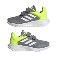 adidas Tensaur Run Schuhe Kinder - grey three/white/lucid lemon