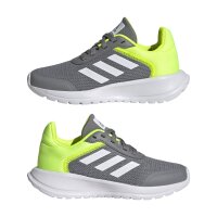 adidas Tensaur Run Schuhe Kinder - grey three/white/lucid lemon