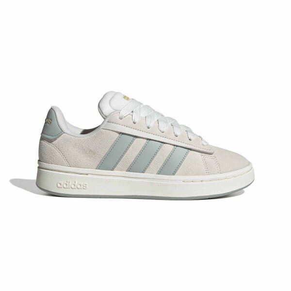 adidas Grand Court Alpha Schuhe Damen - core white/wonder sage/gold met.