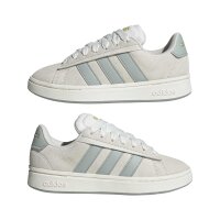 adidas Grand Court Alpha Schuhe Damen - core white/wonder sage/gold met.