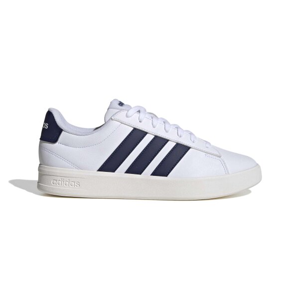 adidas Grand Court 3.0 Schuhe Herren - white/dark blue/core white