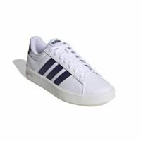 adidas Grand Court 3.0 Schuhe Herren - white/dark blue/core white