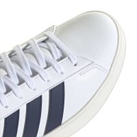 adidas Grand Court 3.0 Schuhe Herren - white/dark blue/core white