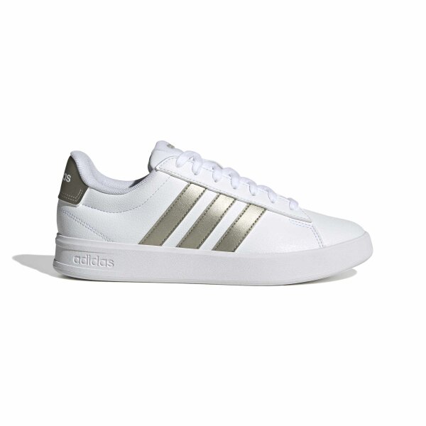 adidas Grand Court 3.0 Schuhe Damen - white/cyber met./white