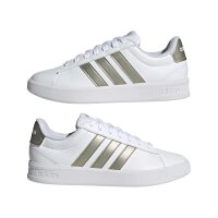 adidas Grand Court 3.0 Schuhe Damen - white/cyber met./white