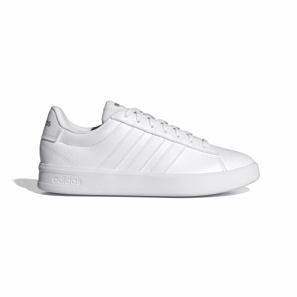 adidas Grand Court 3.0 Schuhe Damen - white/white/iron met.