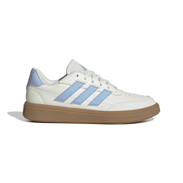 adidas Courtblock Sportschuhe Damen - core white/clear sky/gum 3