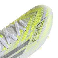 adidas F50 Sparkfusion League FG/AG Kinder Born for Goals - white/iron met./hi-res yellow