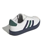 adidas Vl Court 3.0 Schuhe Kinder - core white/collegiate navy/collegiate green