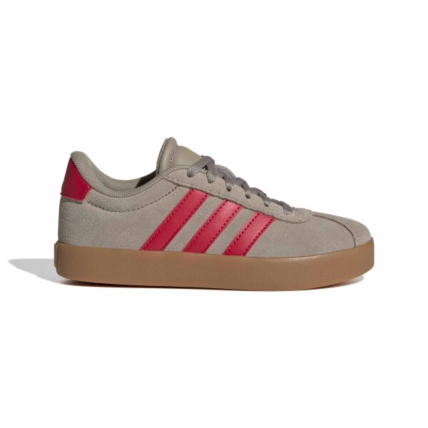 adidas Vl Court 3.0 Schuhe Kinder - blanch cargo/pure ruby/gold met.