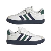 adidas Vl Court 3.0 Kids Schuhe Kinder - core white/collegiate navy/collegiate green