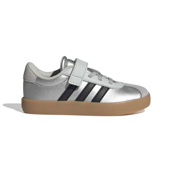 adidas Vl Court 3.0 Kids Schuhe Kinder - silver met./core black/lgh solid grey