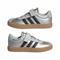 adidas Vl Court 3.0 Kids Schuhe Kinder - silver met./core black/lgh solid grey