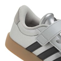 adidas Vl Court 3.0 Kids Schuhe Kinder - silver met./core black/lgh solid grey
