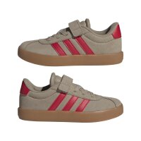 adidas Vl Court 3.0 Schuhe Kinder - blanch cargo/pure ruby/gold met.