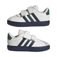 adidas Vl Court 3.0 Kids Schuhe Kinder - core white/collegiate navy/collegiate green