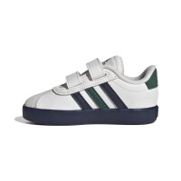 adidas Vl Court 3.0 Kids Schuhe Kinder - core white/collegiate navy/collegiate green