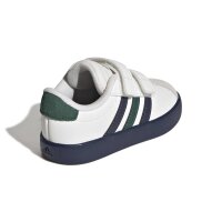 adidas Vl Court 3.0 Kids Schuhe Kinder - core white/collegiate navy/collegiate green