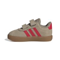 adidas Vl Court 3.0 Schuhe Kinder - blanch cargo/pure ruby/gold met.