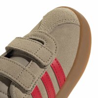 adidas Vl Court 3.0 Schuhe Kinder - blanch cargo/pure ruby/gold met.