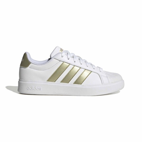 adidas Streettalk Damen - white/gold met./white