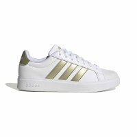 adidas Streettalk Damen - white/gold met./white
