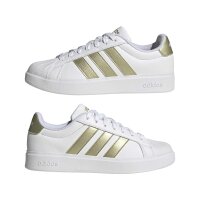 adidas Streettalk Damen - white/gold met./white