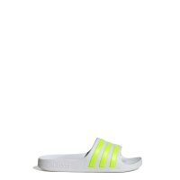 adidas Aqua Adilette Kinder - white/solar slime/white
