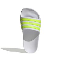 adidas Aqua Adilette Kinder - white/solar slime/white