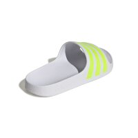 adidas Aqua Adilette Kinder - white/solar slime/white