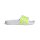 adidas Aqua Adilette Kinder - white/solar slime/white