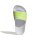adidas Aqua Adilette Kinder - white/solar slime/white