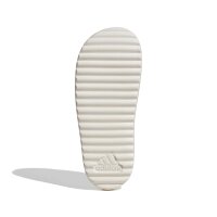 adidas Platform Adilette Damen - chalk white/chalk white/orbit grey