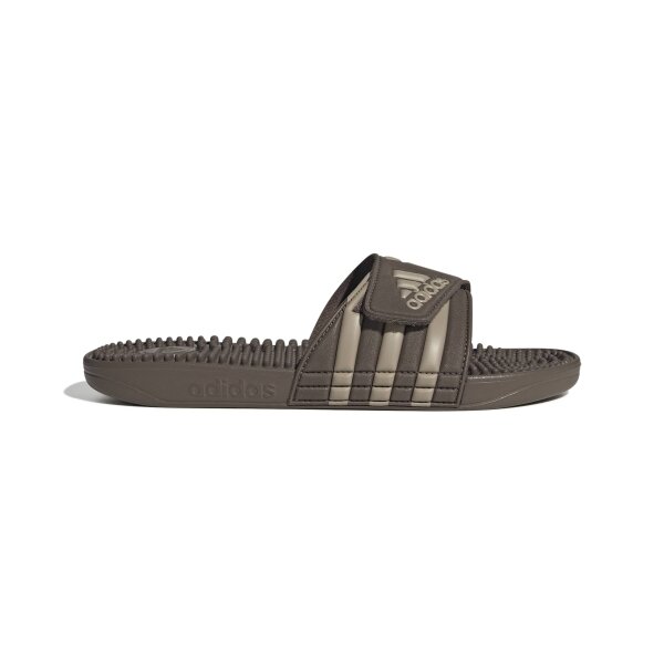 adidas Adissage Badeschlappen - earth strata/trace khaki/earth strata
