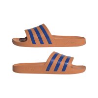 adidas Aqua Adilette - dusky orange/team royal blue/dusky orange